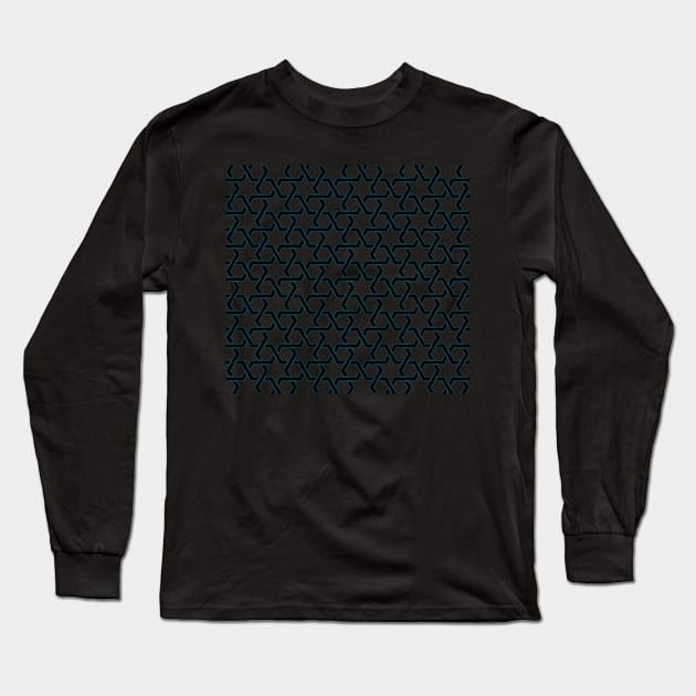 Star of David Long Sleeve T-Shirt by yinon-h